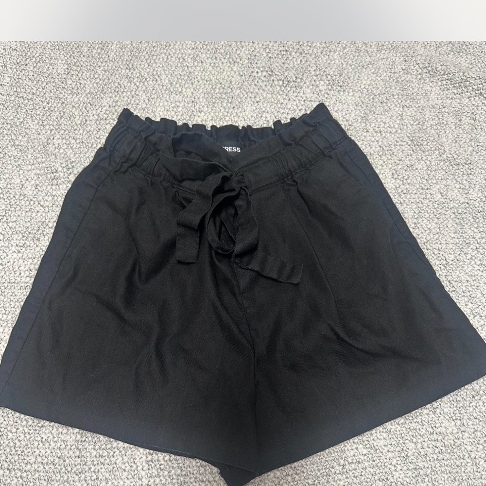 Guess Women's High Waist Black Shorts